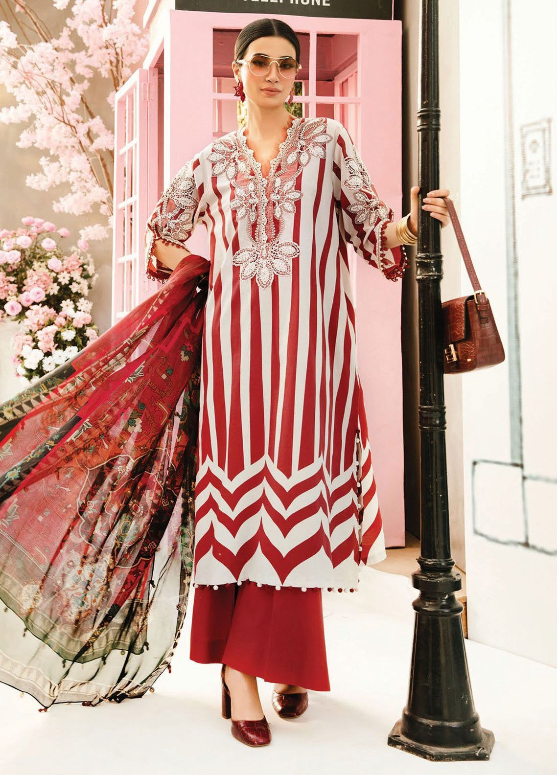 LUXURY LAWN 3PCS STITCHED | LL-1755-US