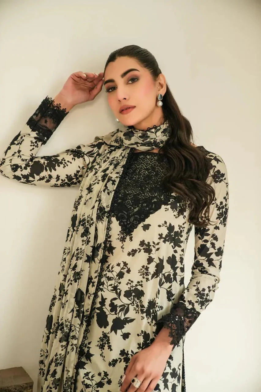 LUXURY LAWN 3PCS STITCHED | LL-1713-US