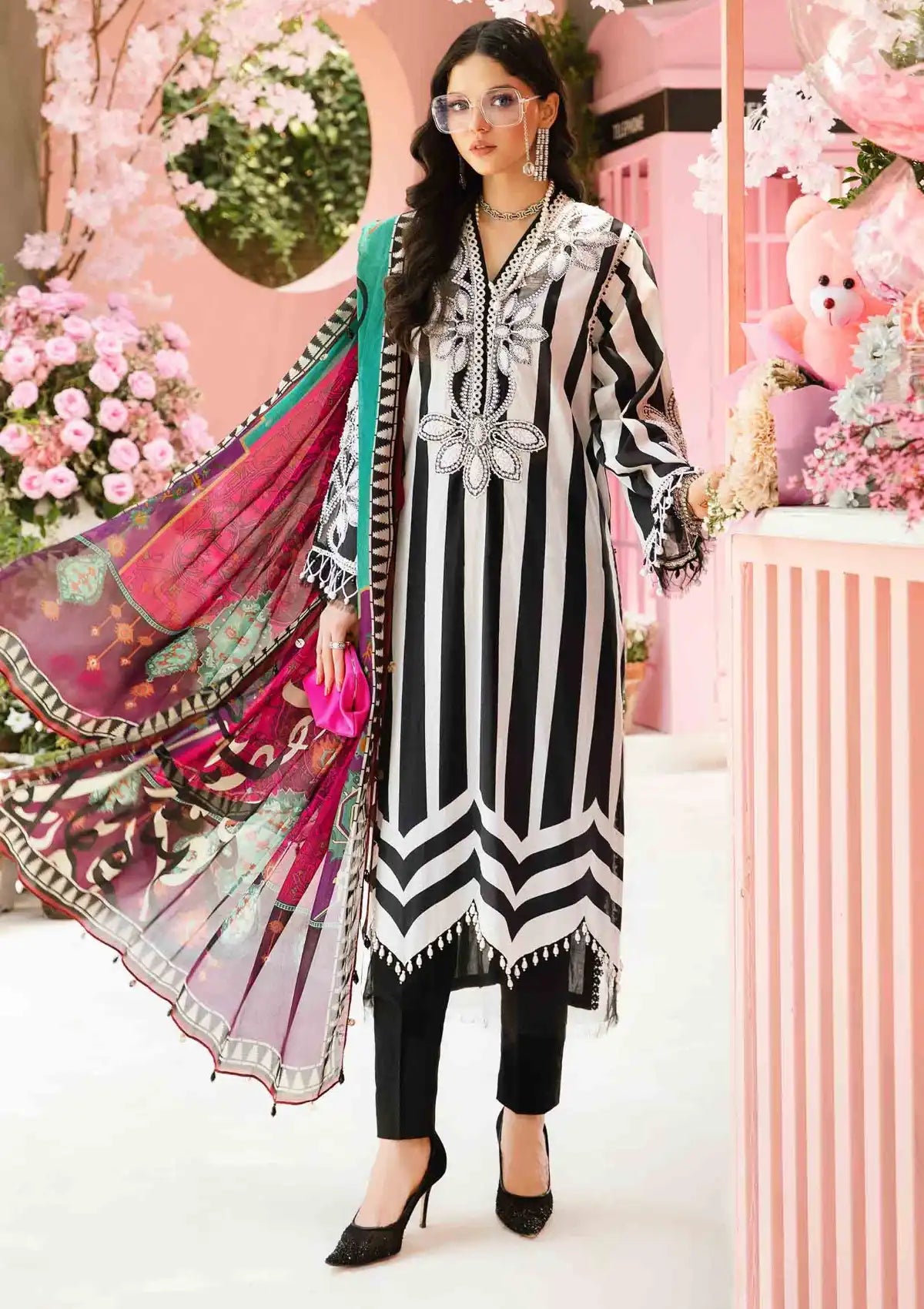 LUXURY LAWN 3PCS STITCHED | LL-1712-US