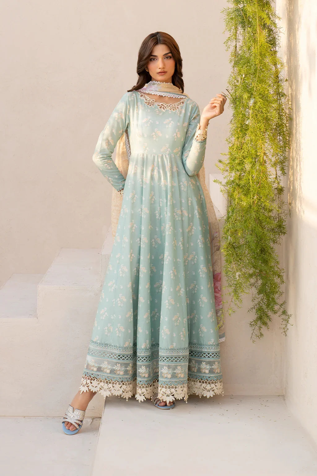 LUXURY LAWN 3PCS STITCHED | LL-1707-US
