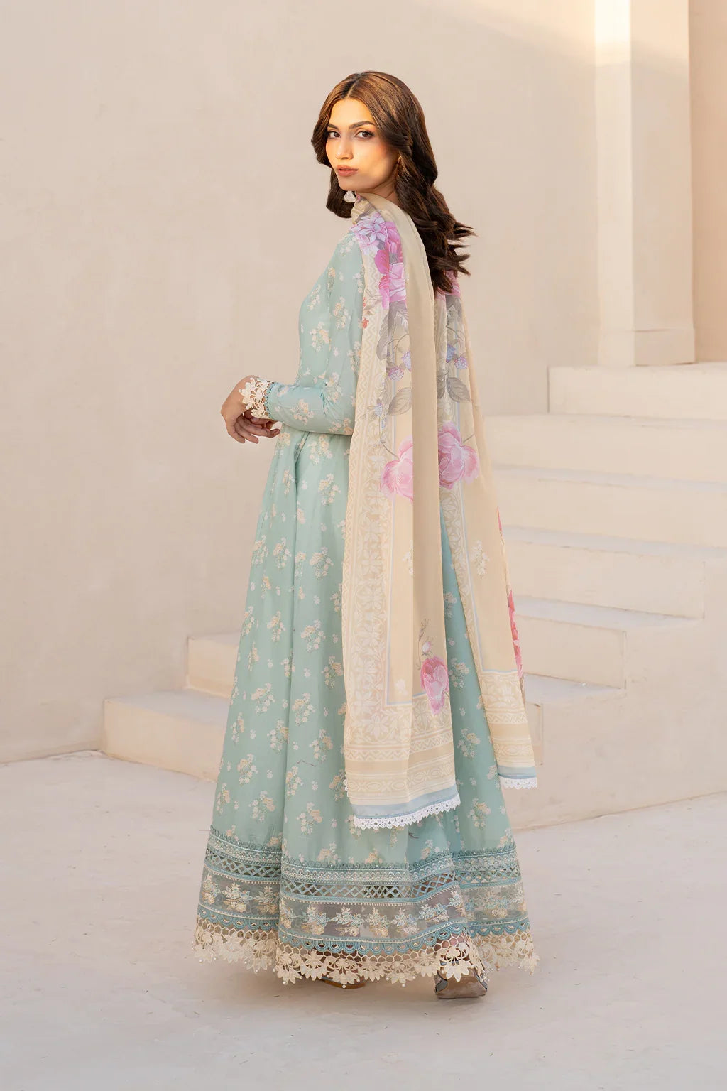 LUXURY LAWN 3PCS STITCHED | LL-1707-US