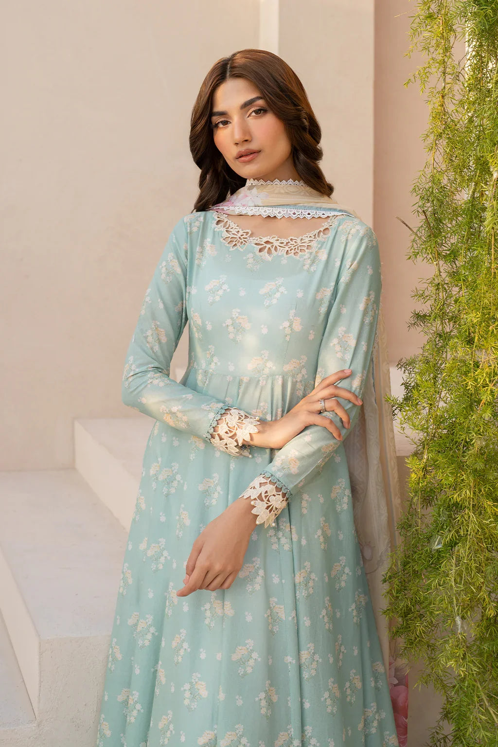LUXURY LAWN 3PCS STITCHED | LL-1707-US