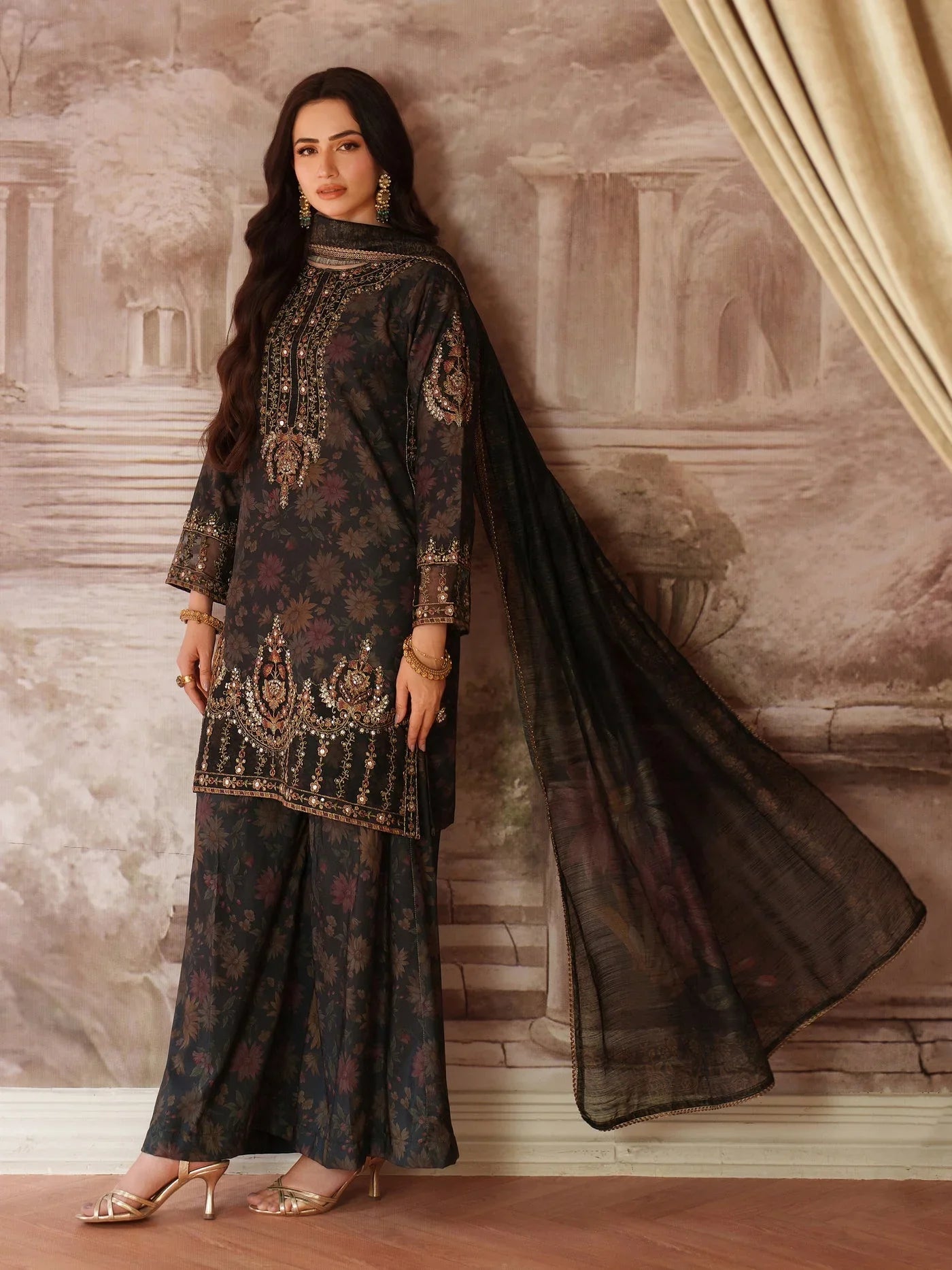 LUXURY LAWN 3PCS STITCHED | LL-1706-US