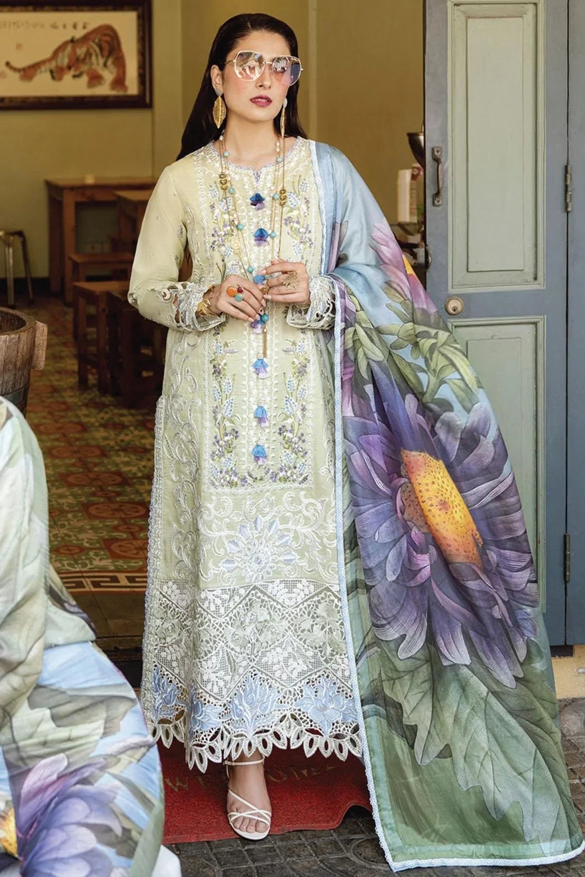 LUXURY LAWN 3PCS STITCHED | LL-1704-US