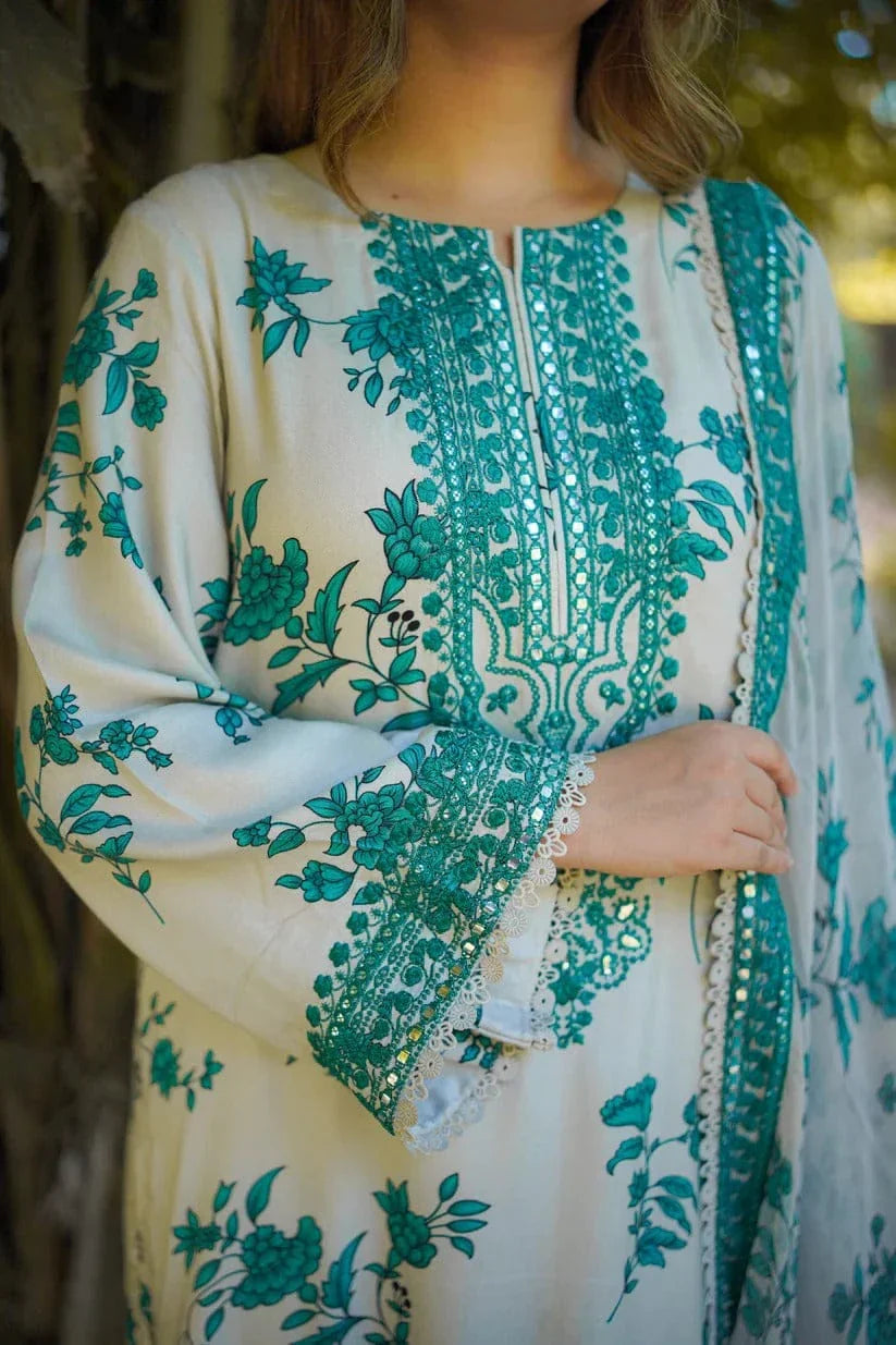 LUXURY LAWN 3PCS STITCHED | LL-1702-US