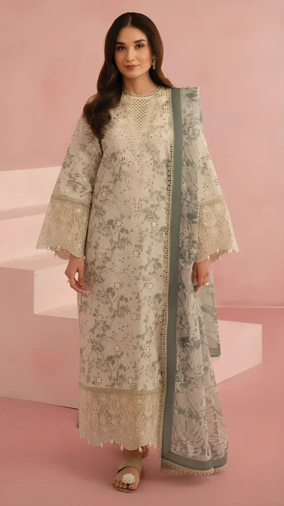 LUXURY LAWN 3PCS STITCHED | LL-1701-US
