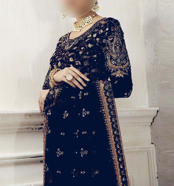 LUXURY SAREE UN-STITCHED | LS-4303-US