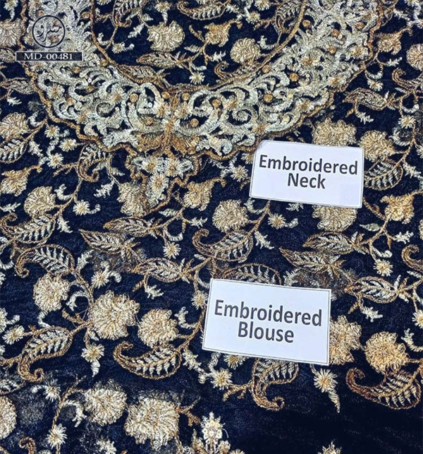 LUXURY SAREE UN-STITCHED | LS-4303-US