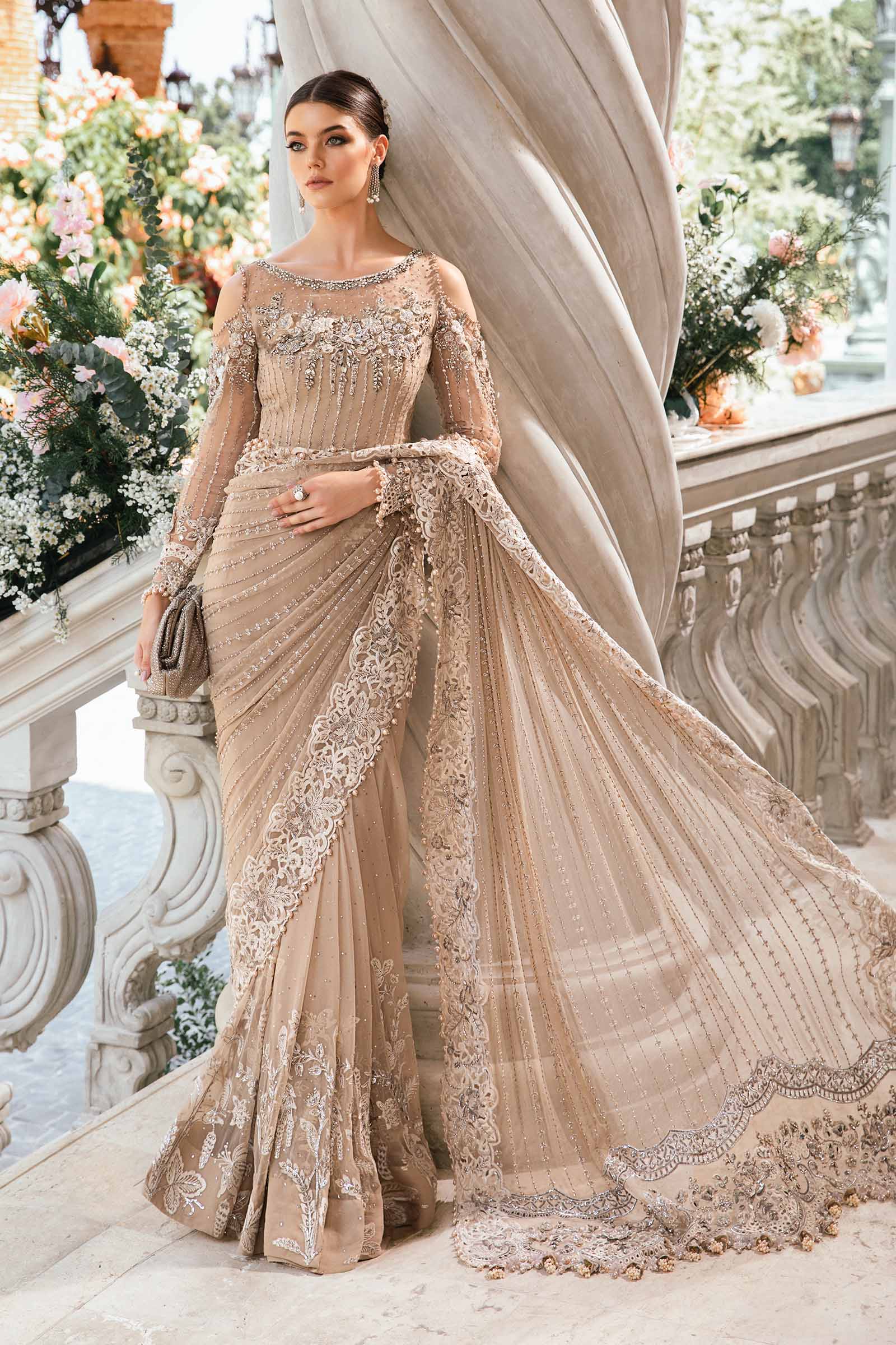 LUXURY SAREE UN-STITCHED | LS-4304-US