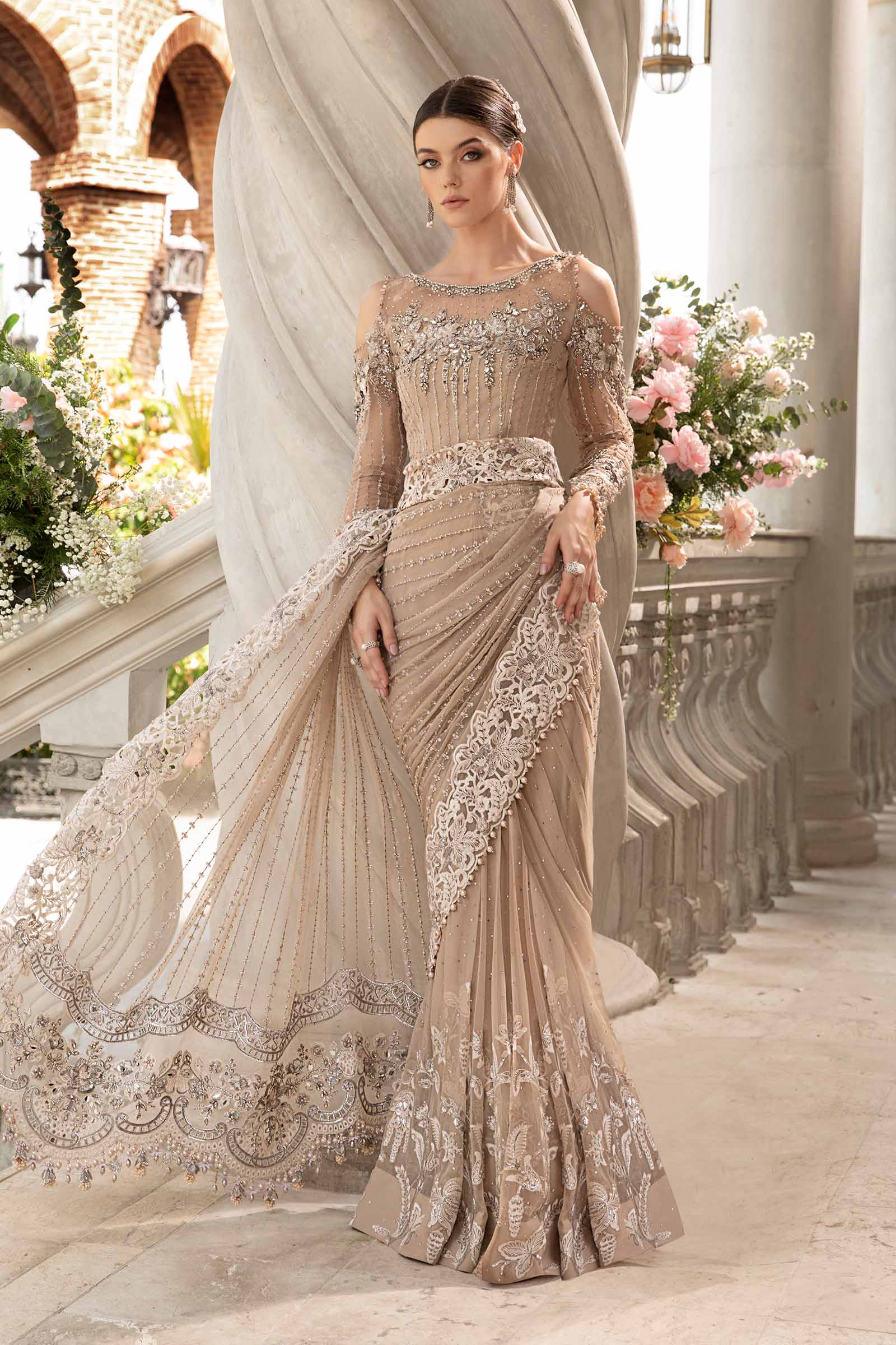 LUXURY SAREE UN-STITCHED | LS-4304-US