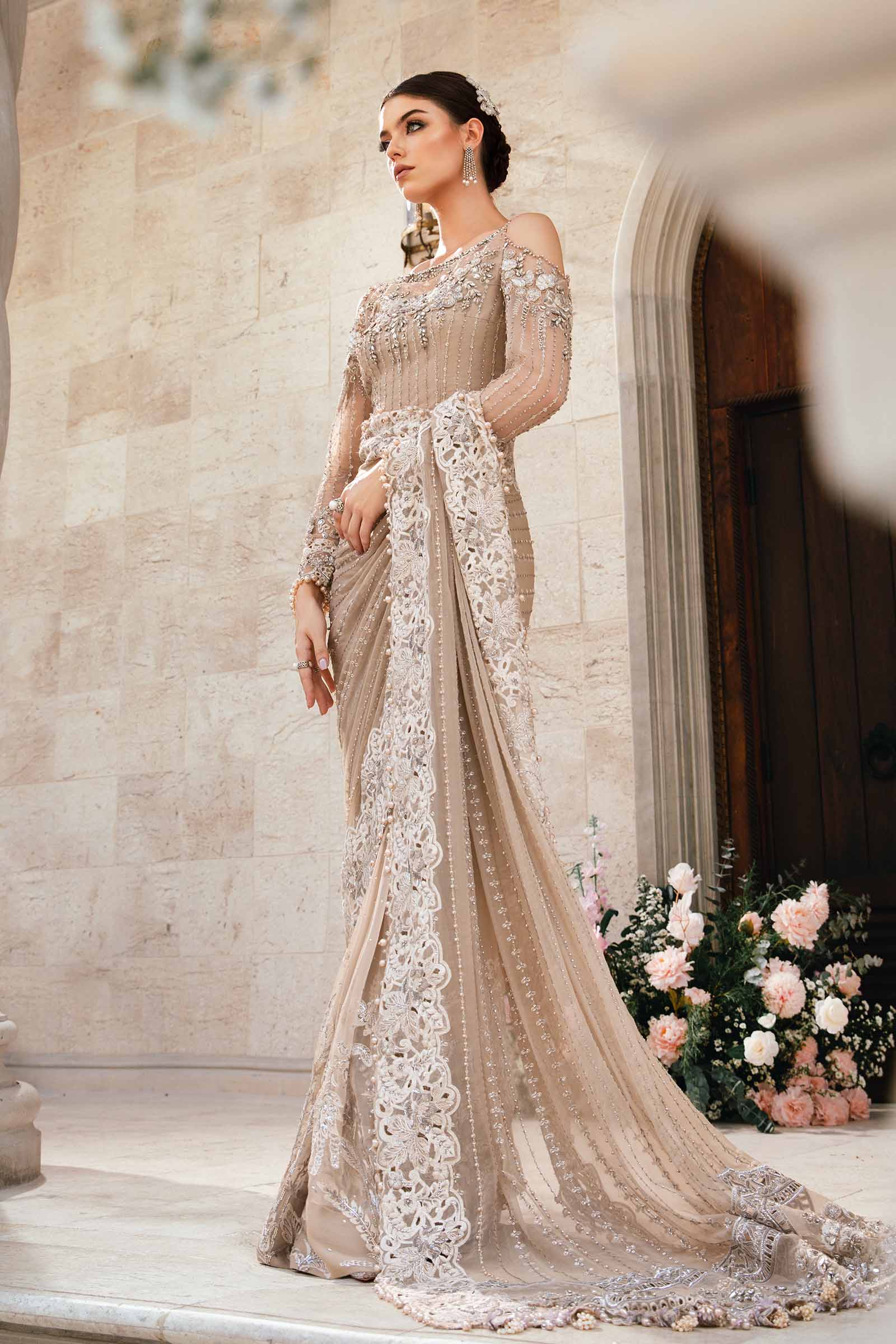 LUXURY SAREE UN-STITCHED | LS-4304-US