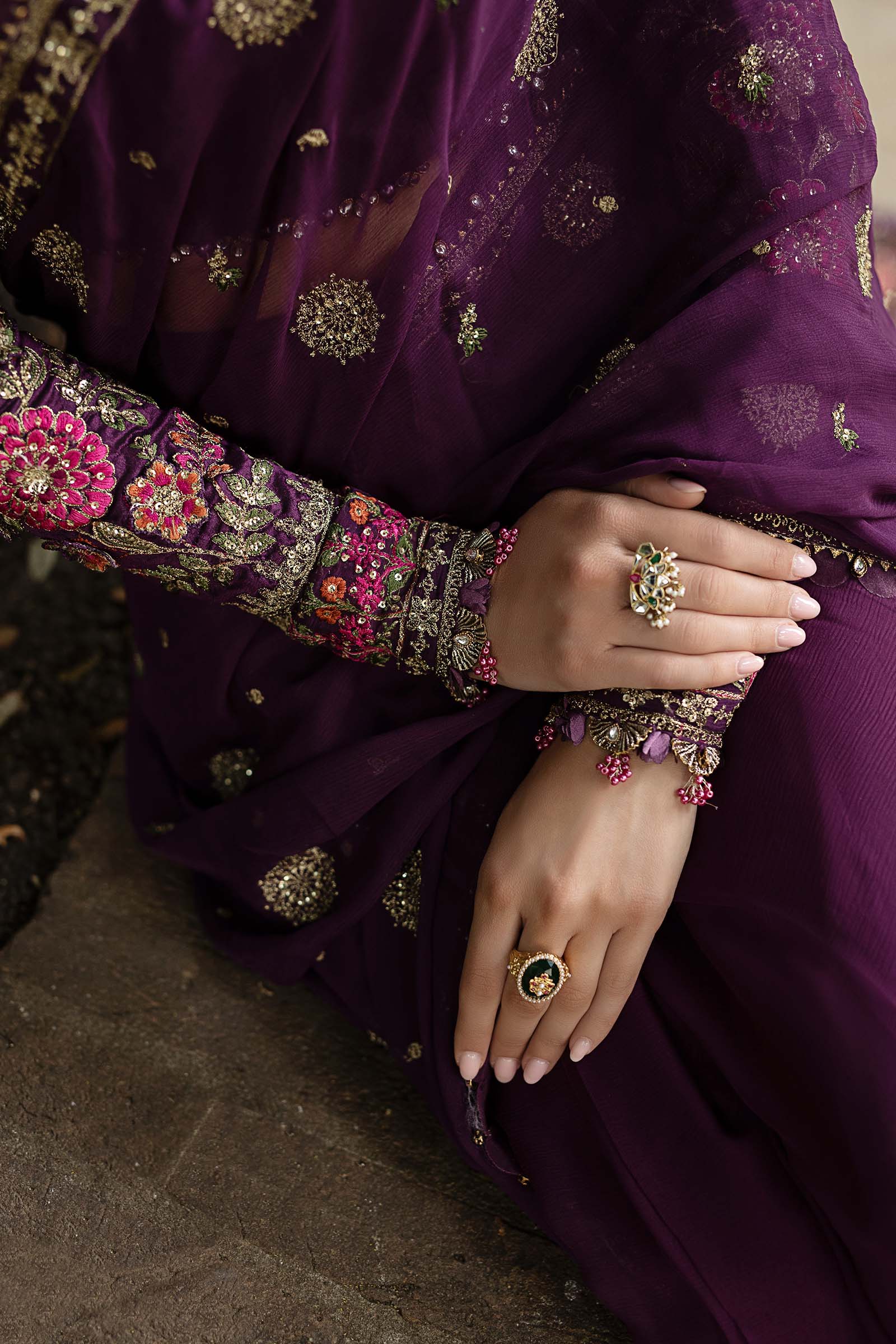 LUXURY SAREE UN-STITCHED | LS-4306-US