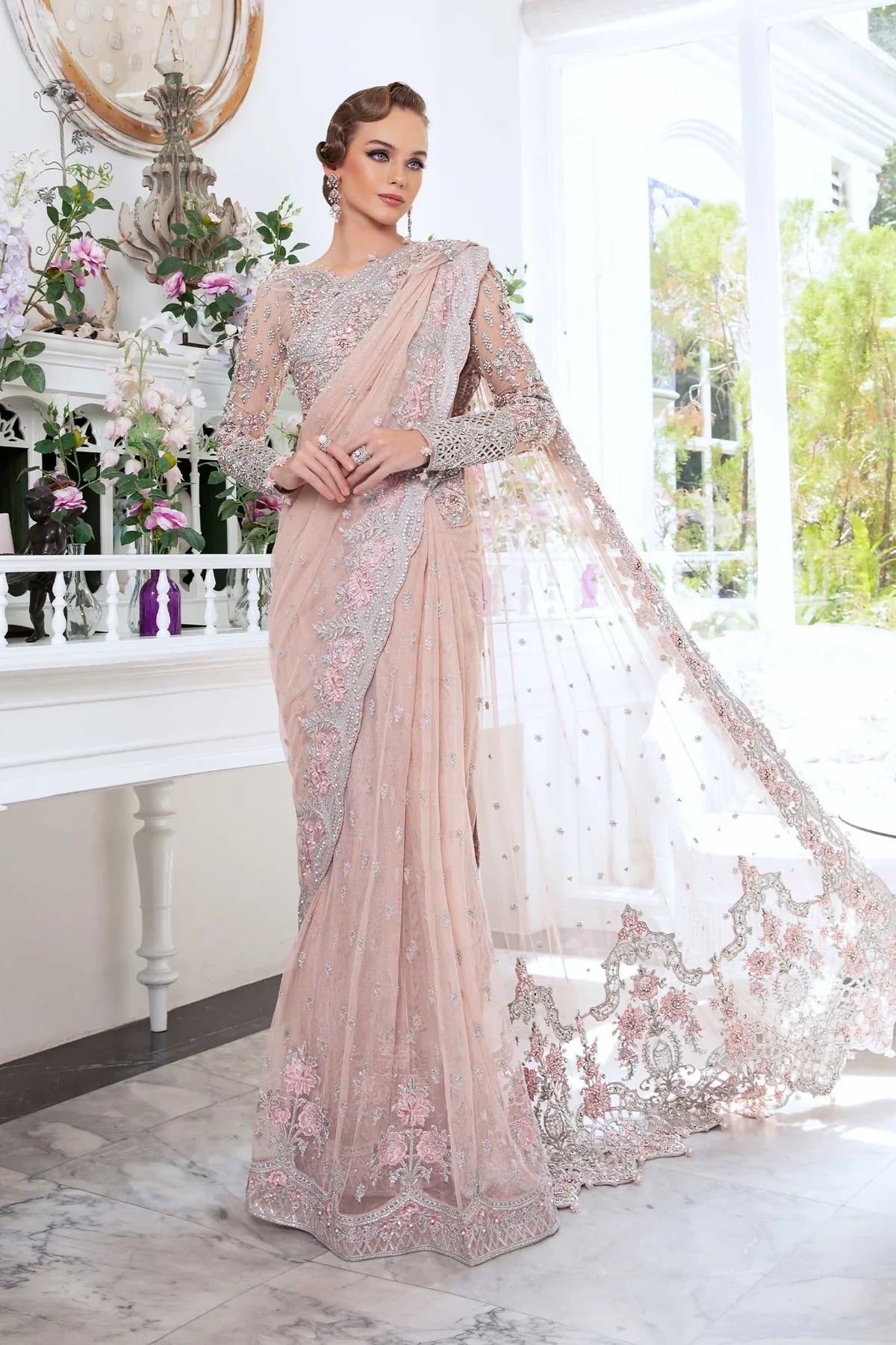 LUXURY SAREE UN-STITCHED | LS-4312-US
