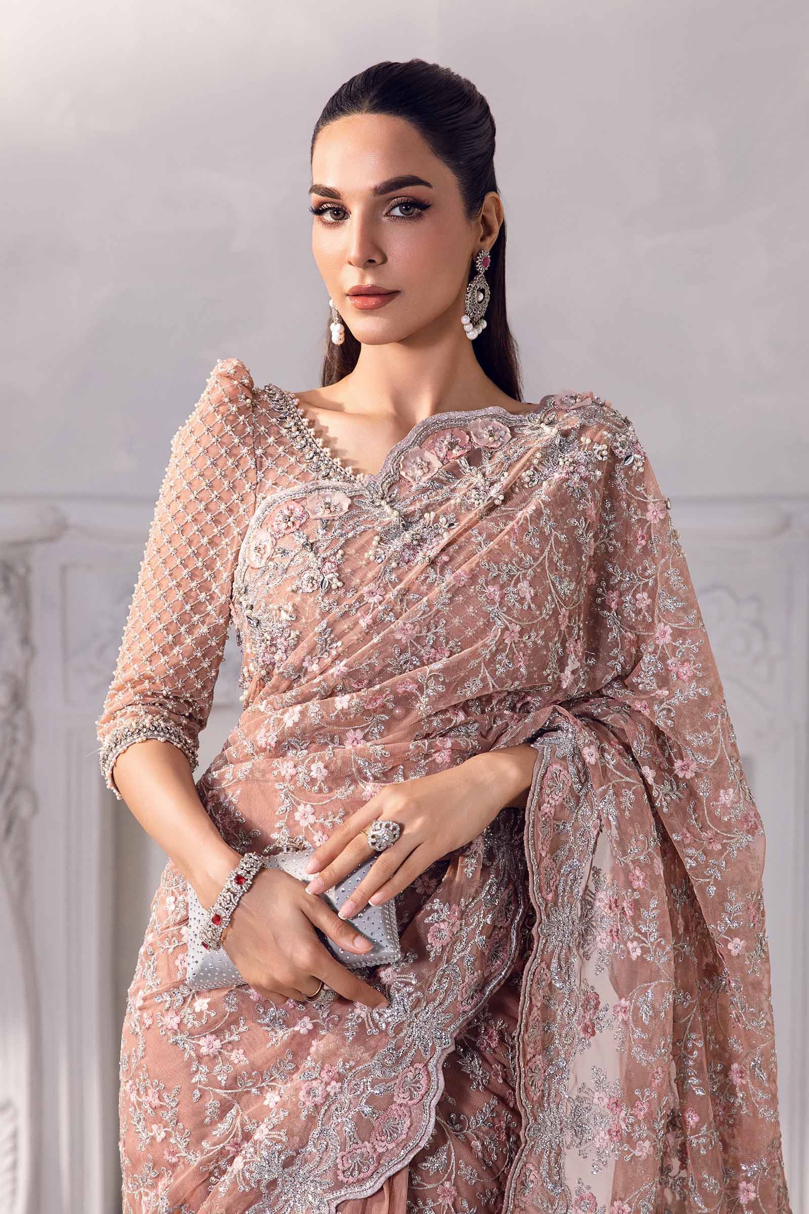 LUXURY SAREE UN-STITCHED | LS-4313-US