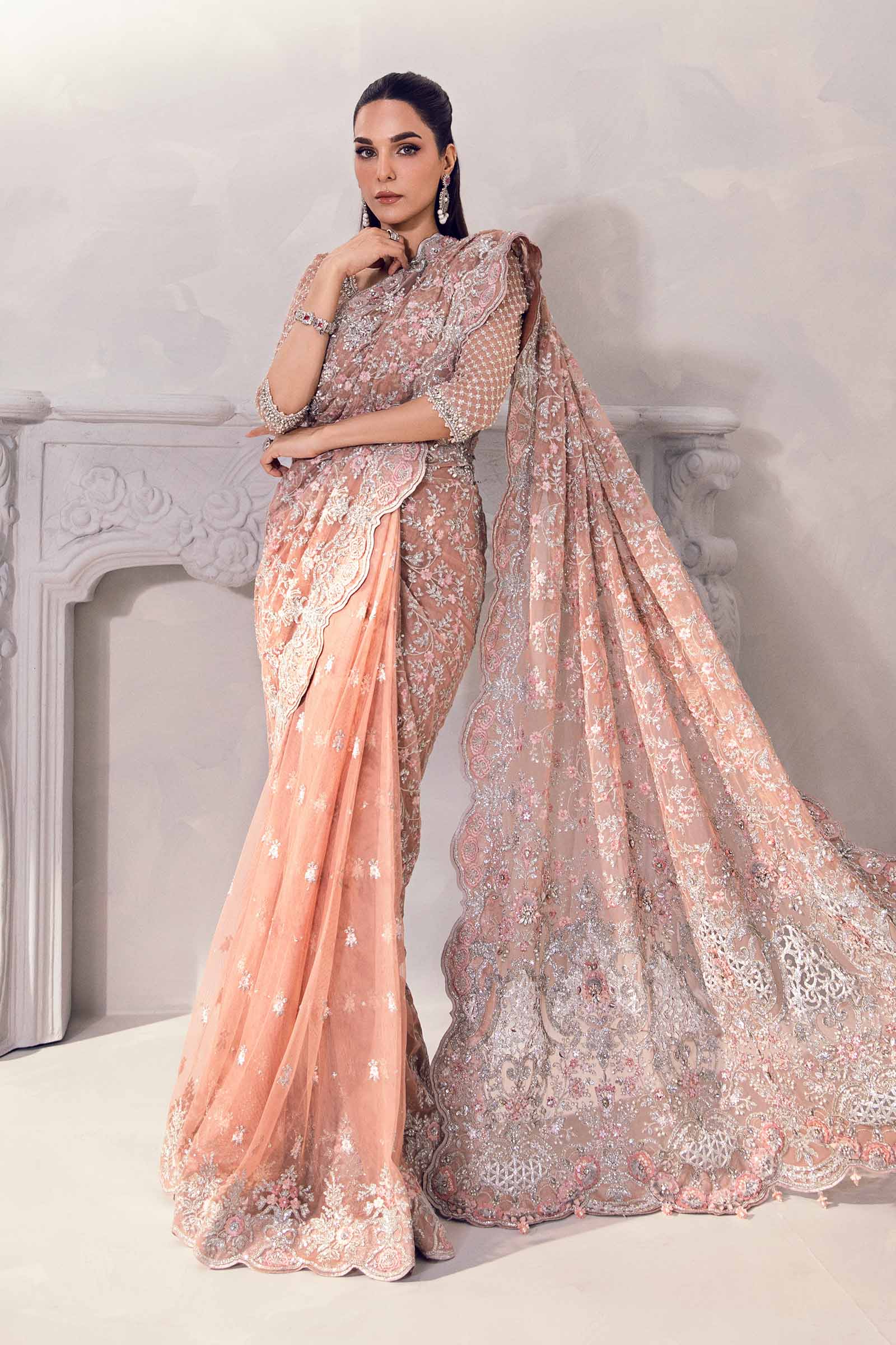 LUXURY SAREE UN-STITCHED | LS-4313-US