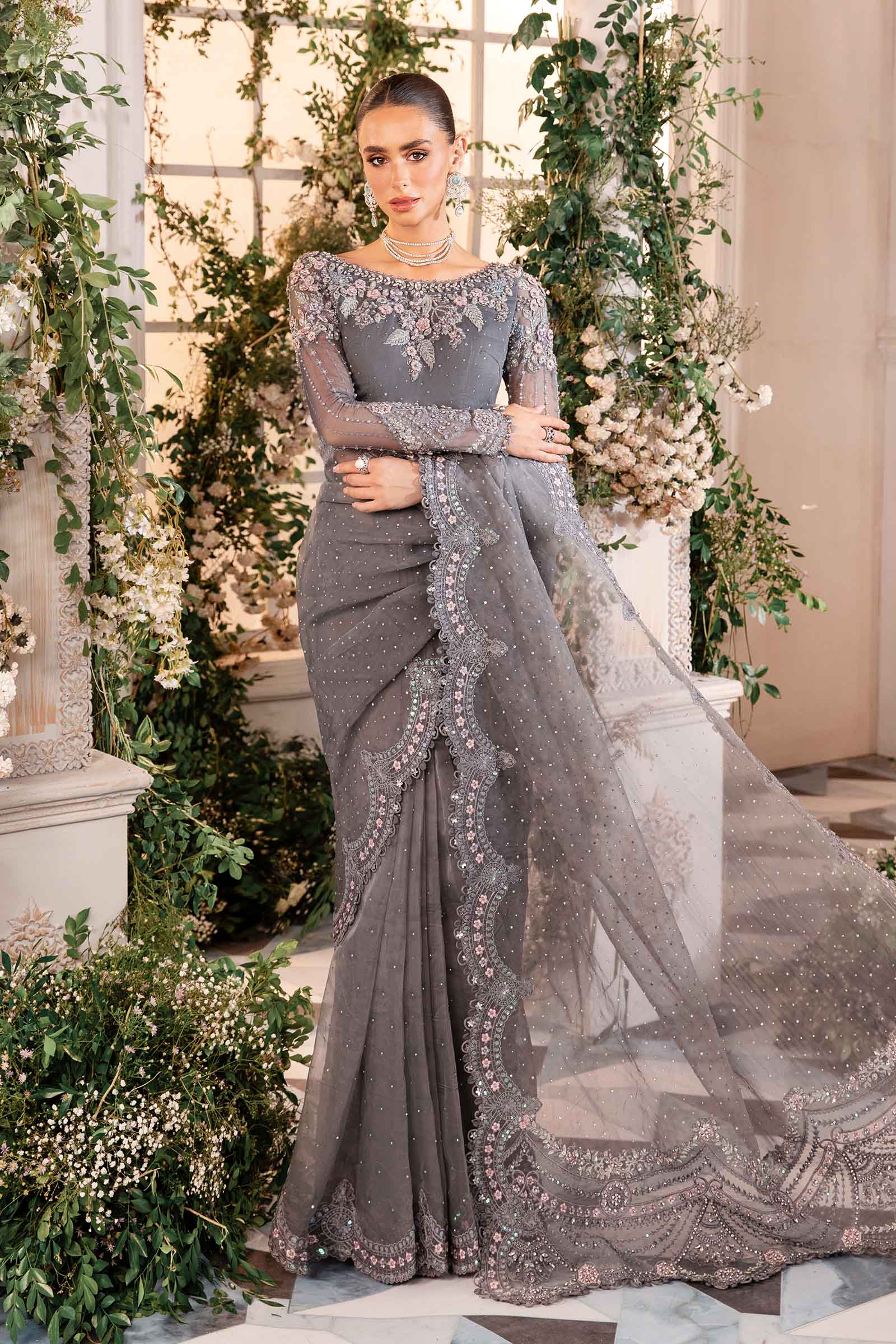 LUXURY SAREE UN-STITCHED | LS-4316-US
