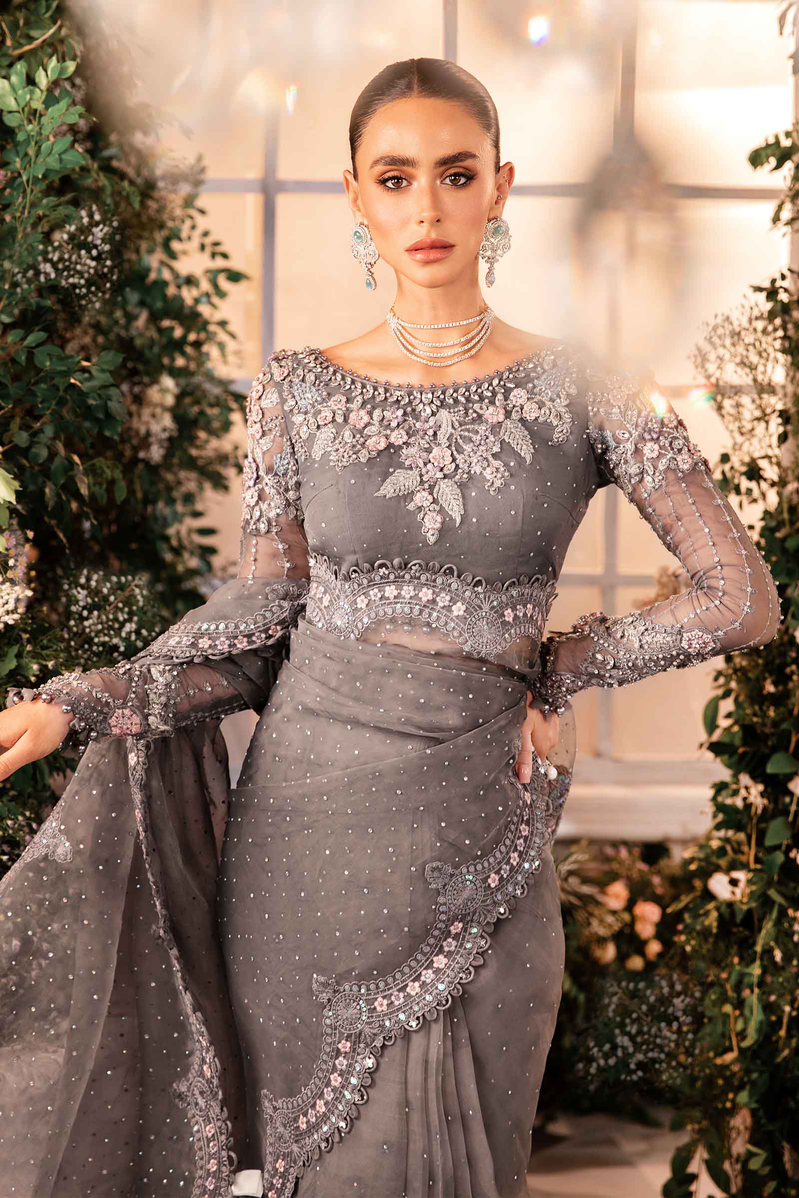 LUXURY SAREE UN-STITCHED | LS-4316-US