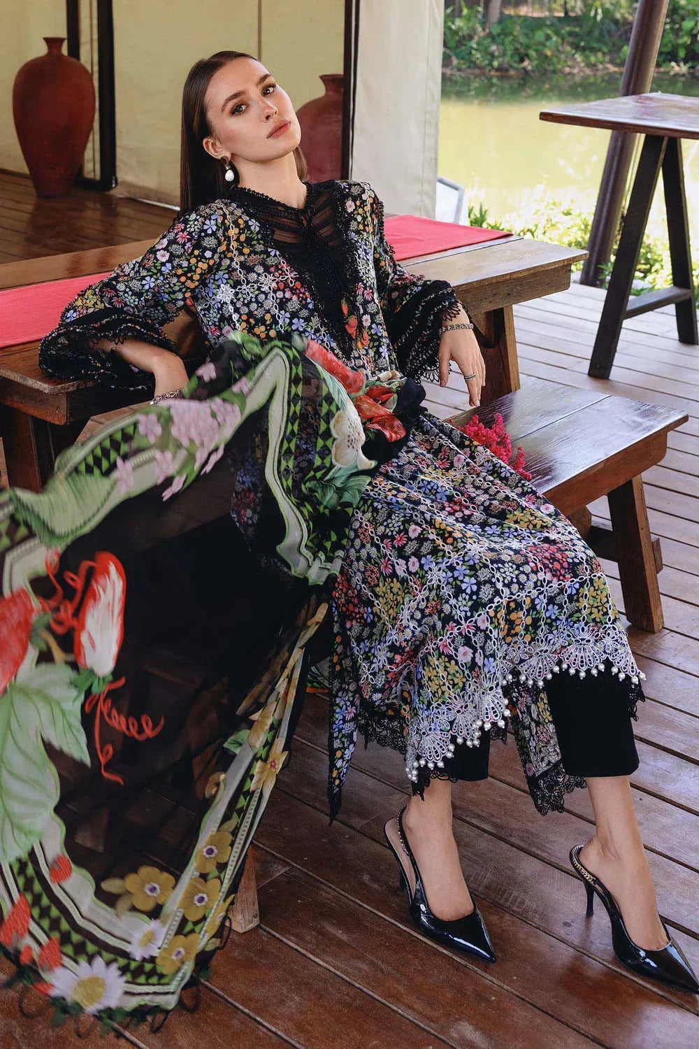 LUXURY LAWN 3PCS STITCHED | LL-1725-US