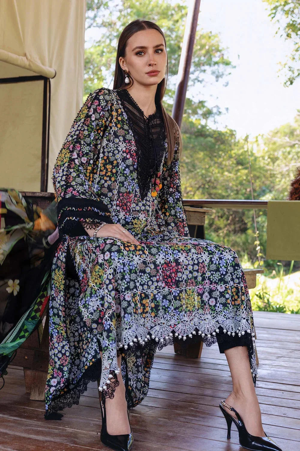 LUXURY LAWN 3PCS STITCHED | LL-1725-US