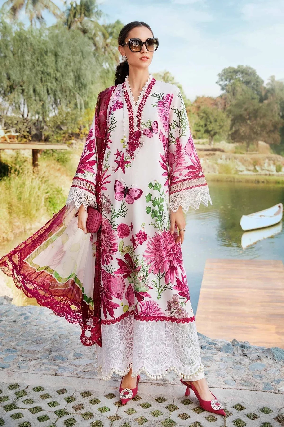 LUXURY LAWN 3PCS STITCHED | LL-1724-US